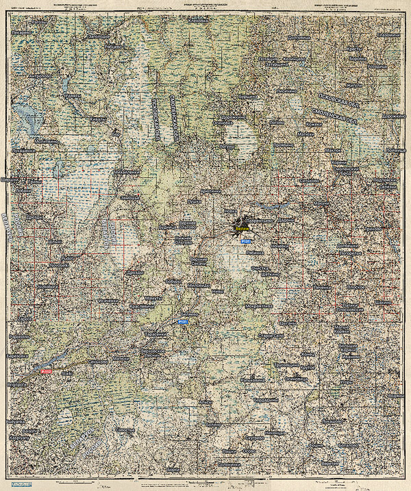 Территория охвата карты