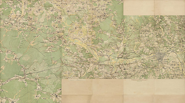 Верстовка западных окрестностей Смоленска 1868 года
