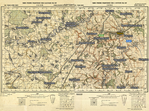 Территория охвата карты