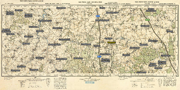 Территория охвата карты