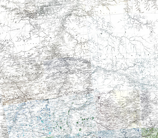 Специальная карта Западной Сибири - Тюменская область