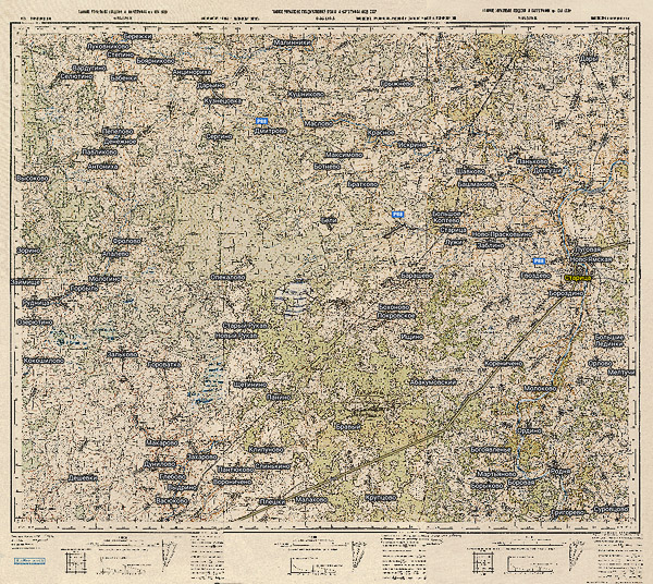 Территория охвата карты