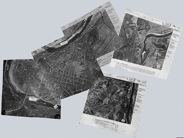 Немецкая аэрофотосъемка Уфы 1942 года