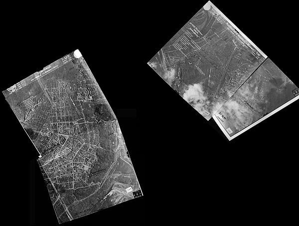 Немецкая аэрофотосъемка Ульяновска 1943 года