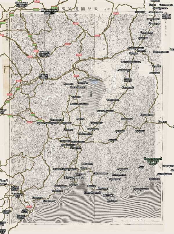Территория охвата карты