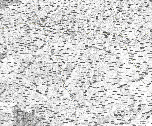 Территория охвата карты